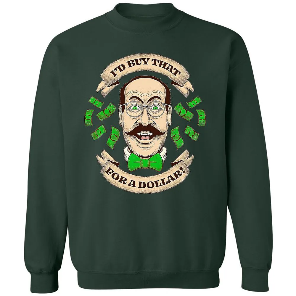 Classic Unisex Sweatshirt - 6UGH8FD6 - Forest Green - 4
