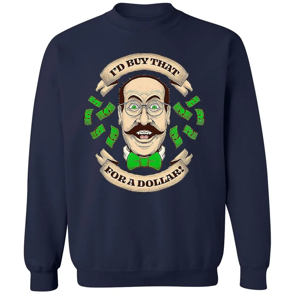 Classic Unisex Sweatshirt - 6UGH8FD6 - Navy - 8