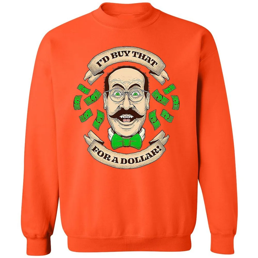 Classic Unisex Sweatshirt - 6UGH8FD6 - Orange - 10