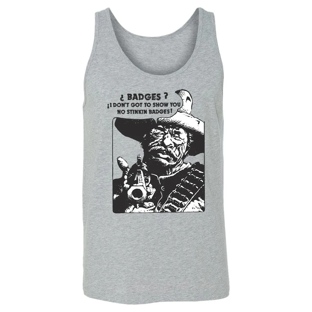 We Don't Need No Stinkin' Badges! - Athletic Heather - 4