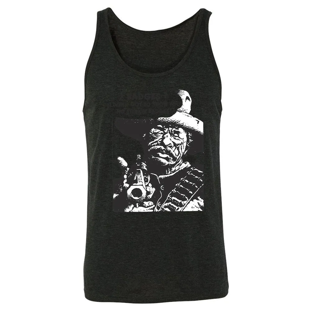 We Don't Need No Stinkin' Badges! - Charcoal Black Triblend - 5