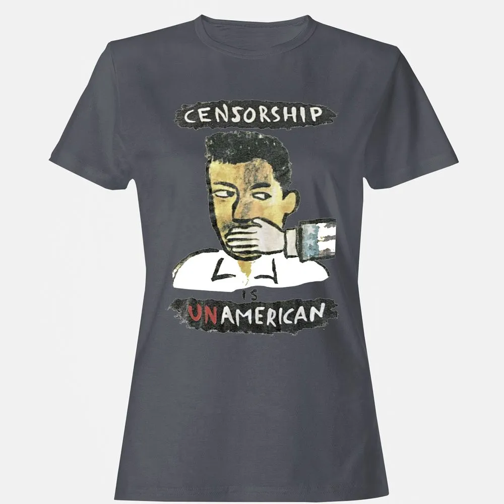 Censorship is Unamerican - Dark Heather - 5