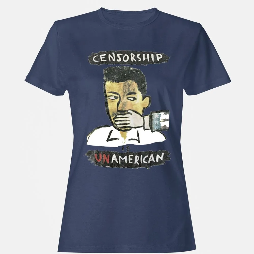 Censorship is Unamerican - Navy - 10