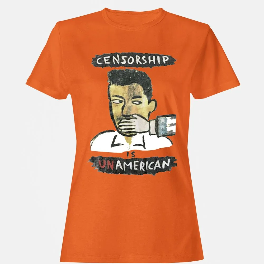 Censorship is Unamerican - Orange - 11