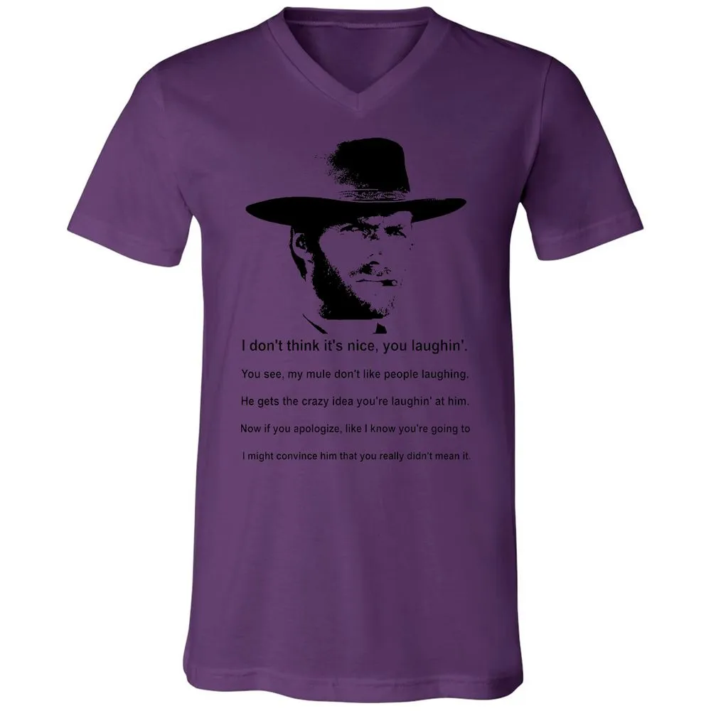 Clint Eastwood Mule Quote - Team Purple - 2
