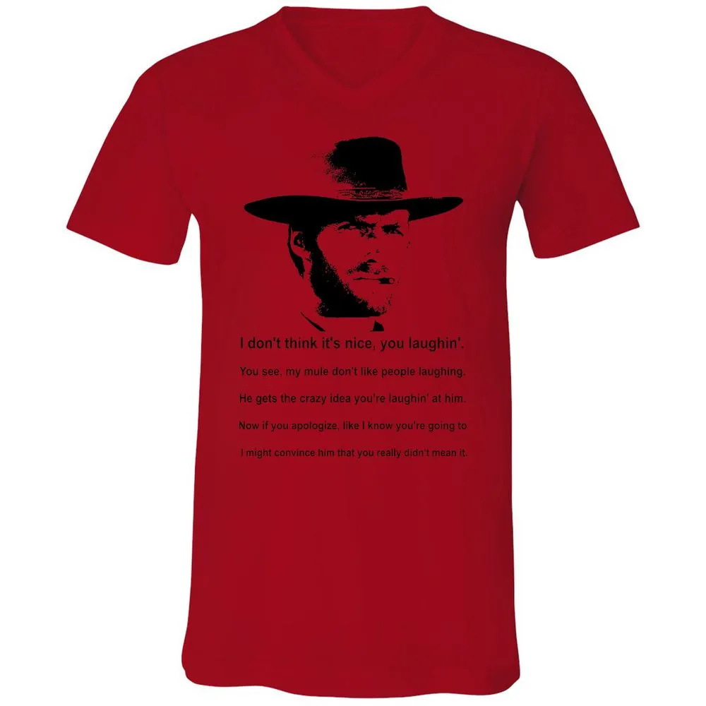 Clint Eastwood Mule Quote - Red - 3