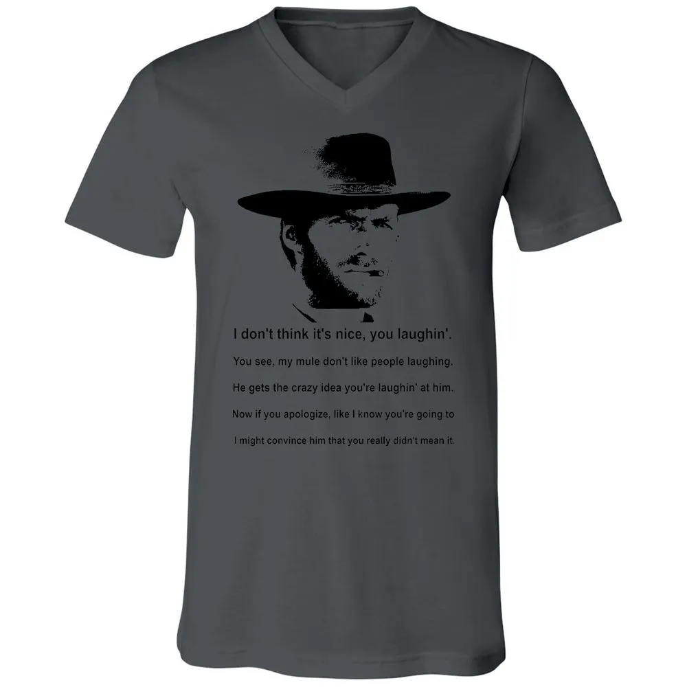 Clint Eastwood Mule Quote - Asphalt - 12