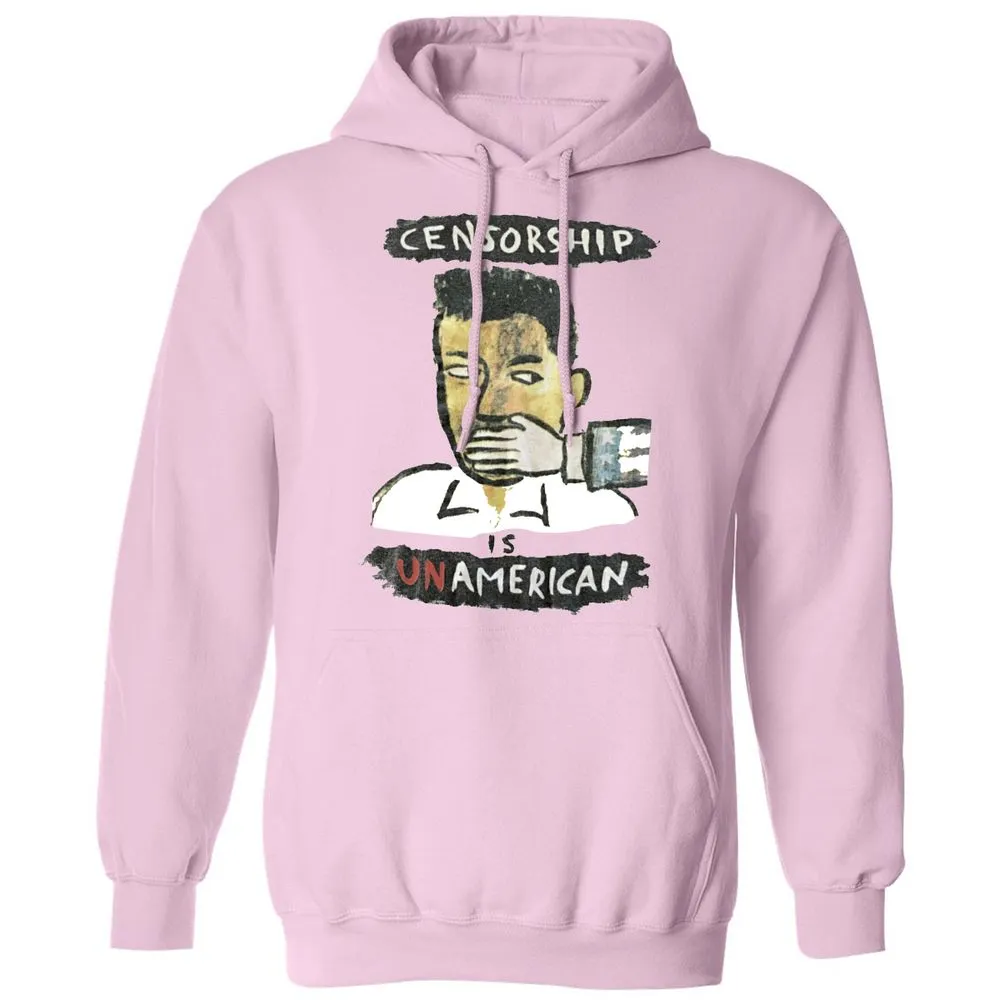 Censorship is Unamerican - Light Pink - 3