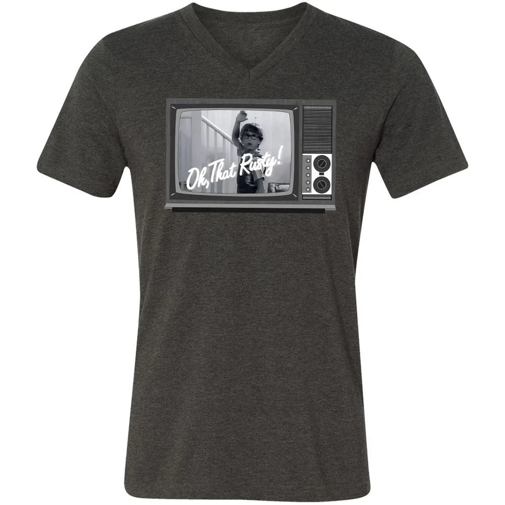 Oh That Rusty - Dark Grey Heather - 8