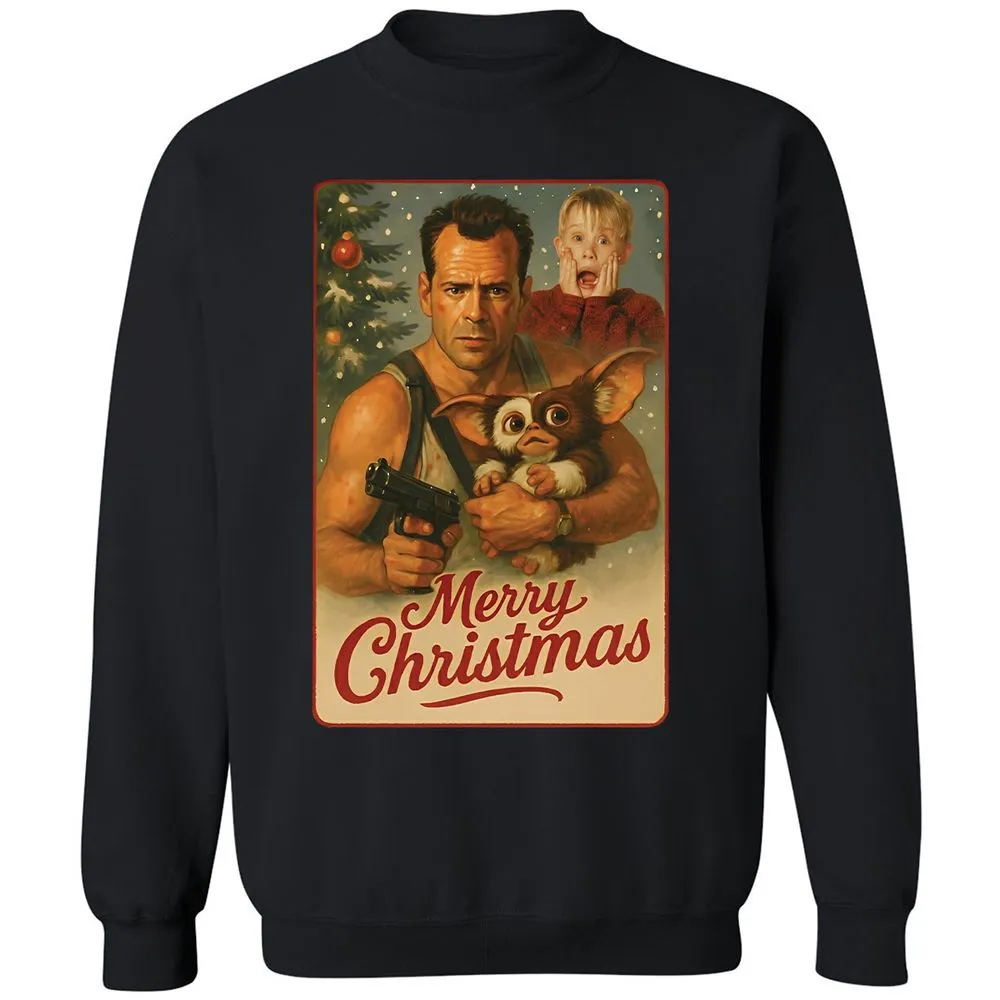 Merry Christmas - Black - 12