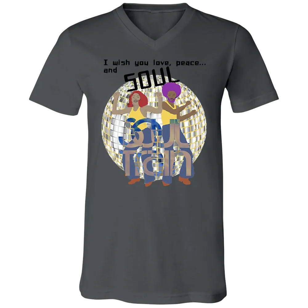 Unisex V-Neck T-Shirt - MTVVW1AJ - Asphalt - 12