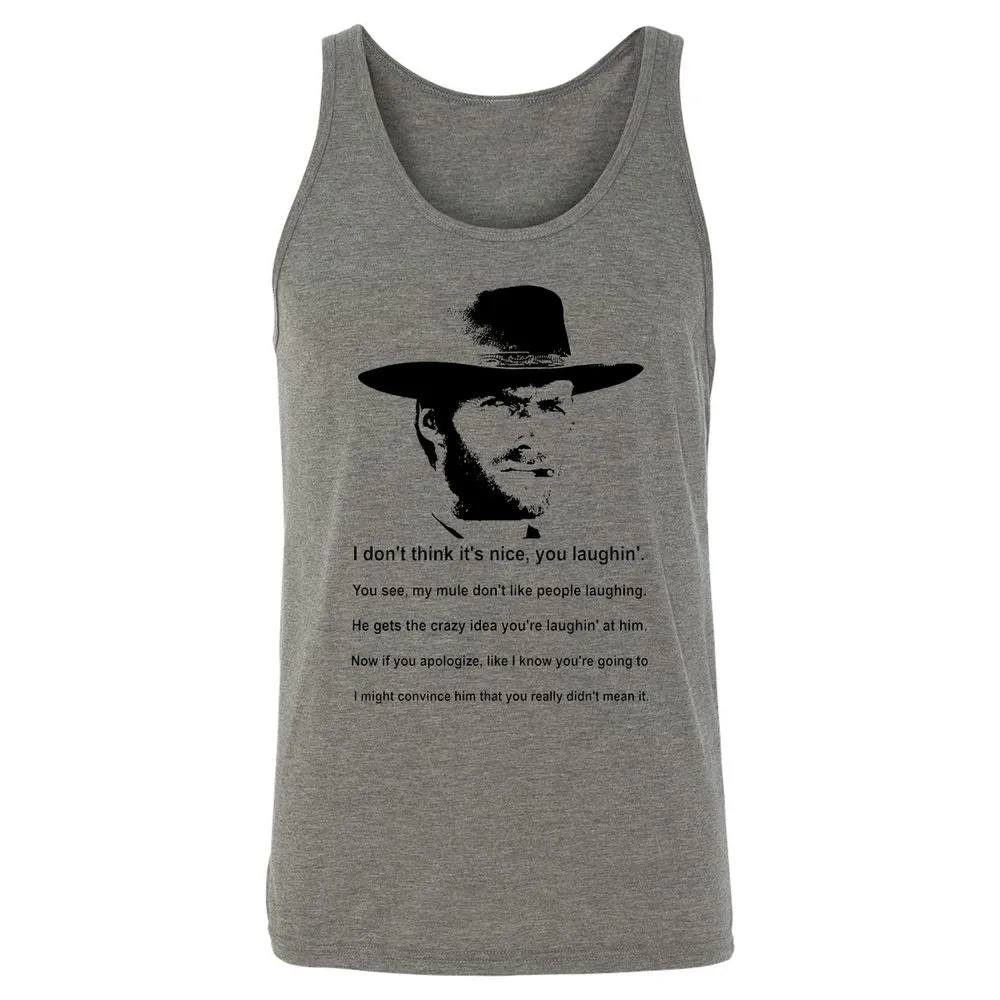 Clint Eastwood Mule Quote - Grey Triblend - 2