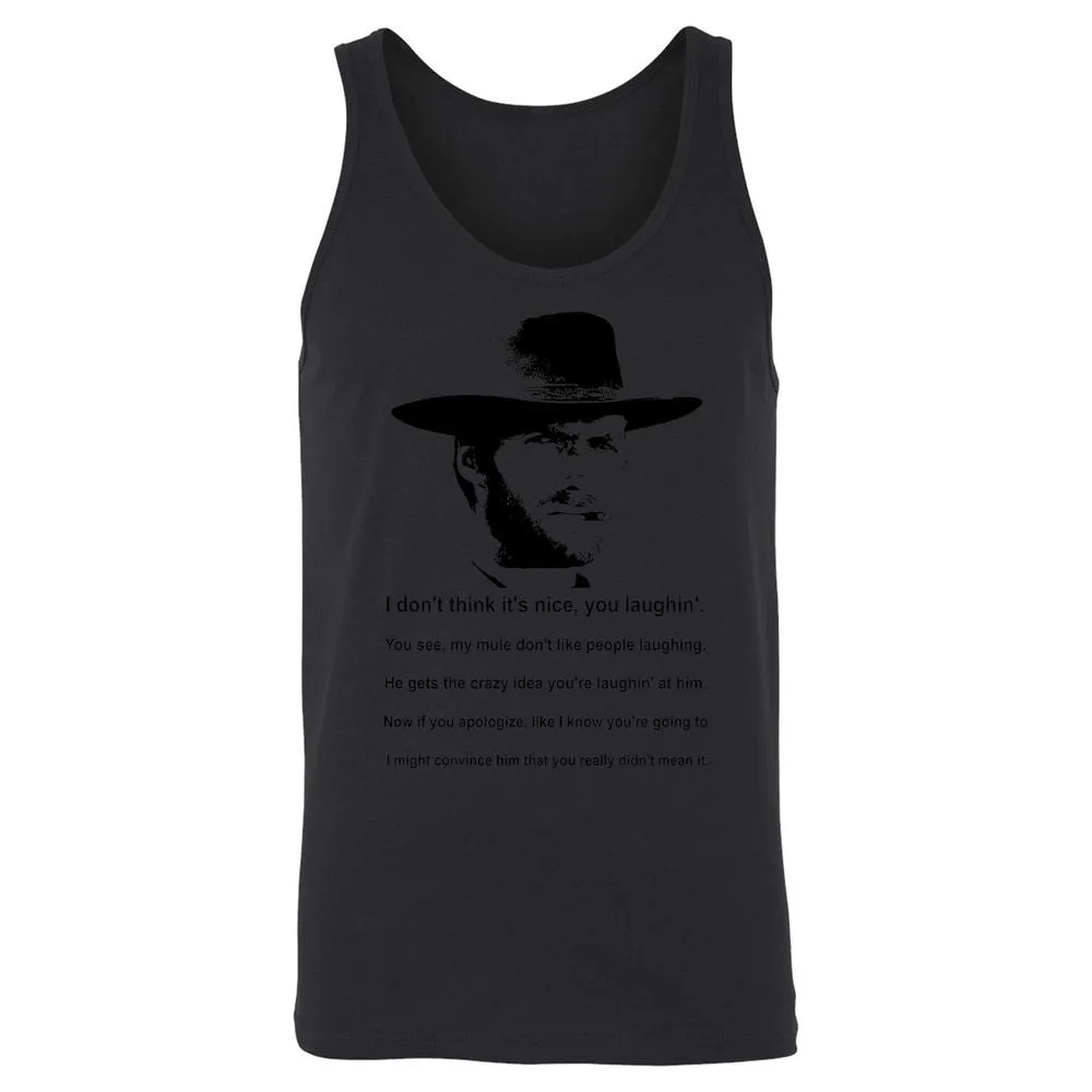 Clint Eastwood Mule Quote - Black - 14