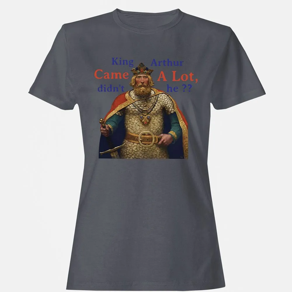 King Arthur Came a Lot - Dark Heather - 5