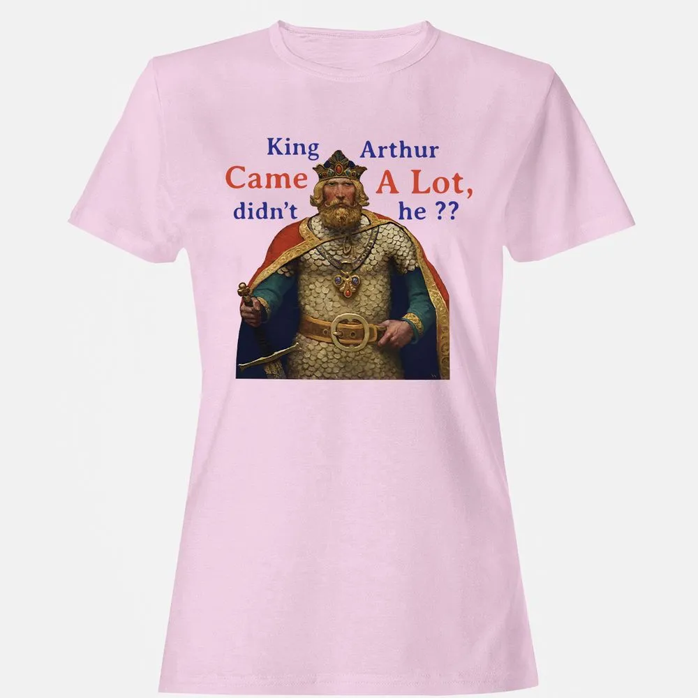 King Arthur Came a Lot - Light Pink - 9