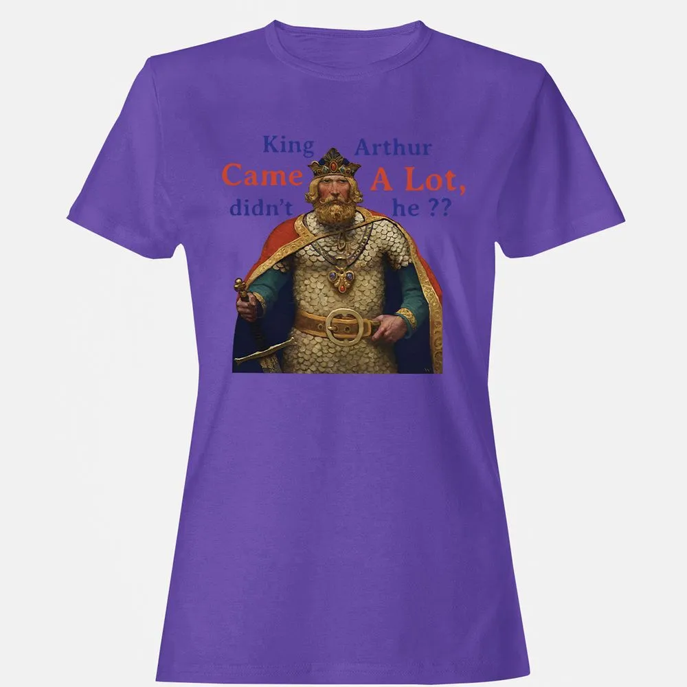 King Arthur Came a Lot - Purple - 12