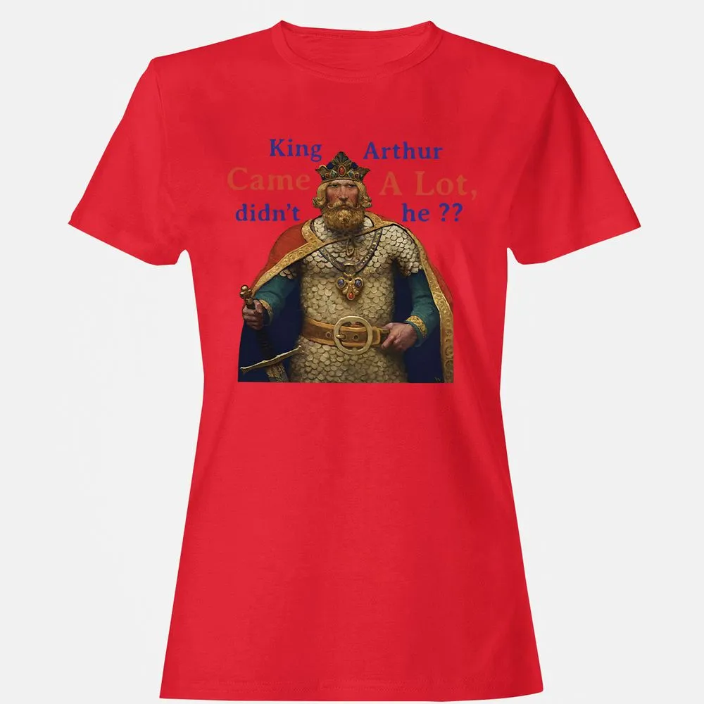 King Arthur Came a Lot - Red - 13