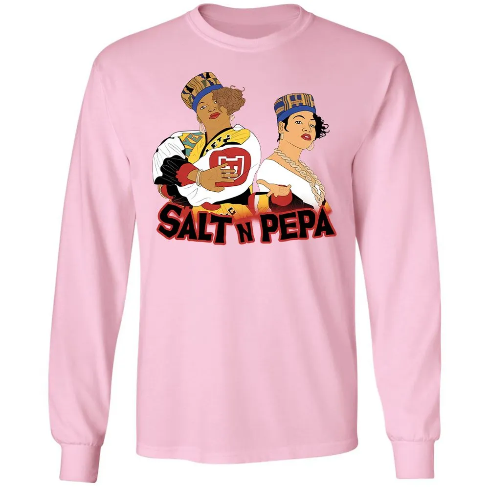 Long Sleeve T-Shirt - White - Light Pink - 3