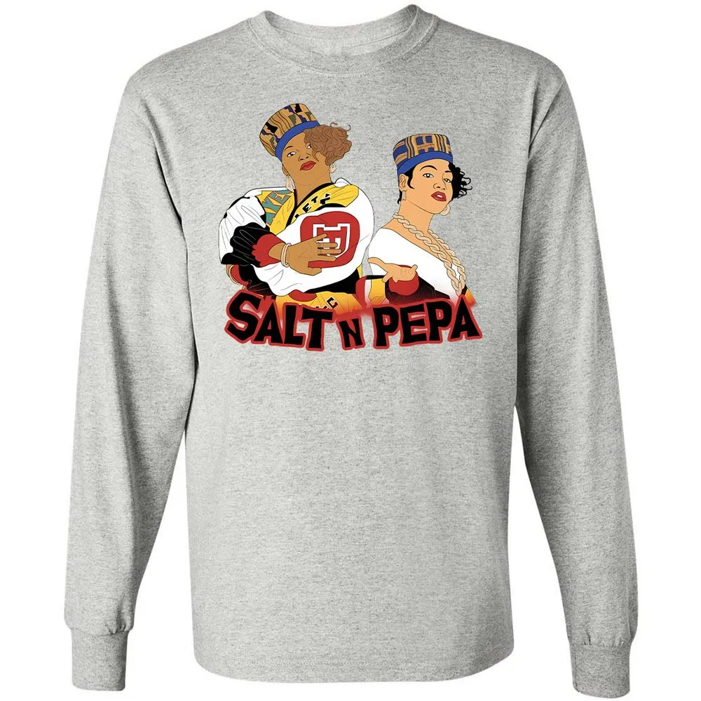 Long Sleeve T-Shirt - White - Ash - 5