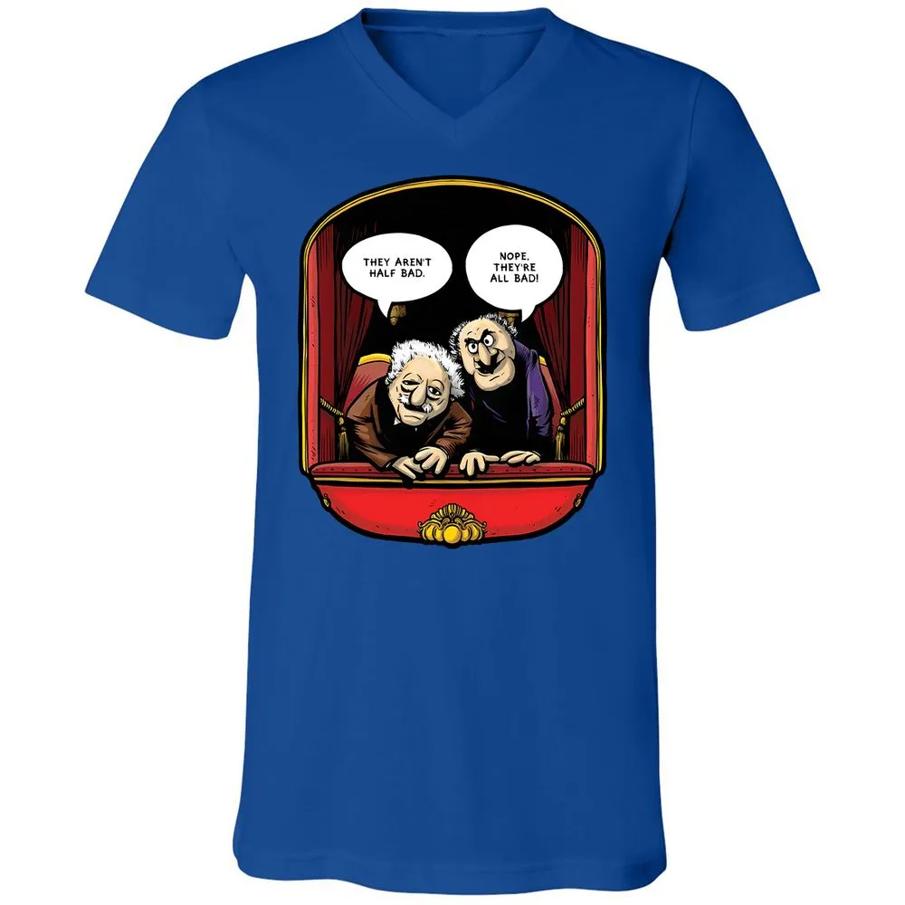Statler and Waldorf (All Bad) - True Royal - 4
