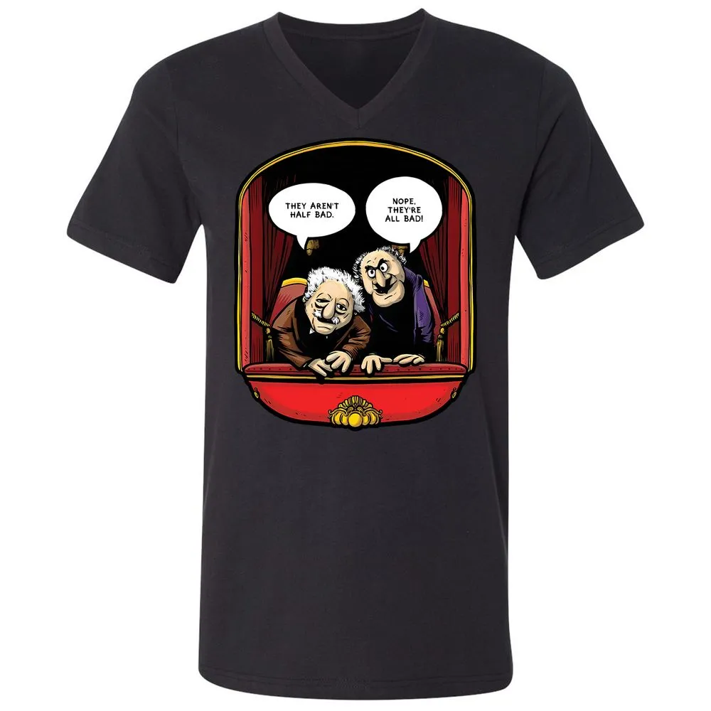 Statler and Waldorf (All Bad) - Black - 16