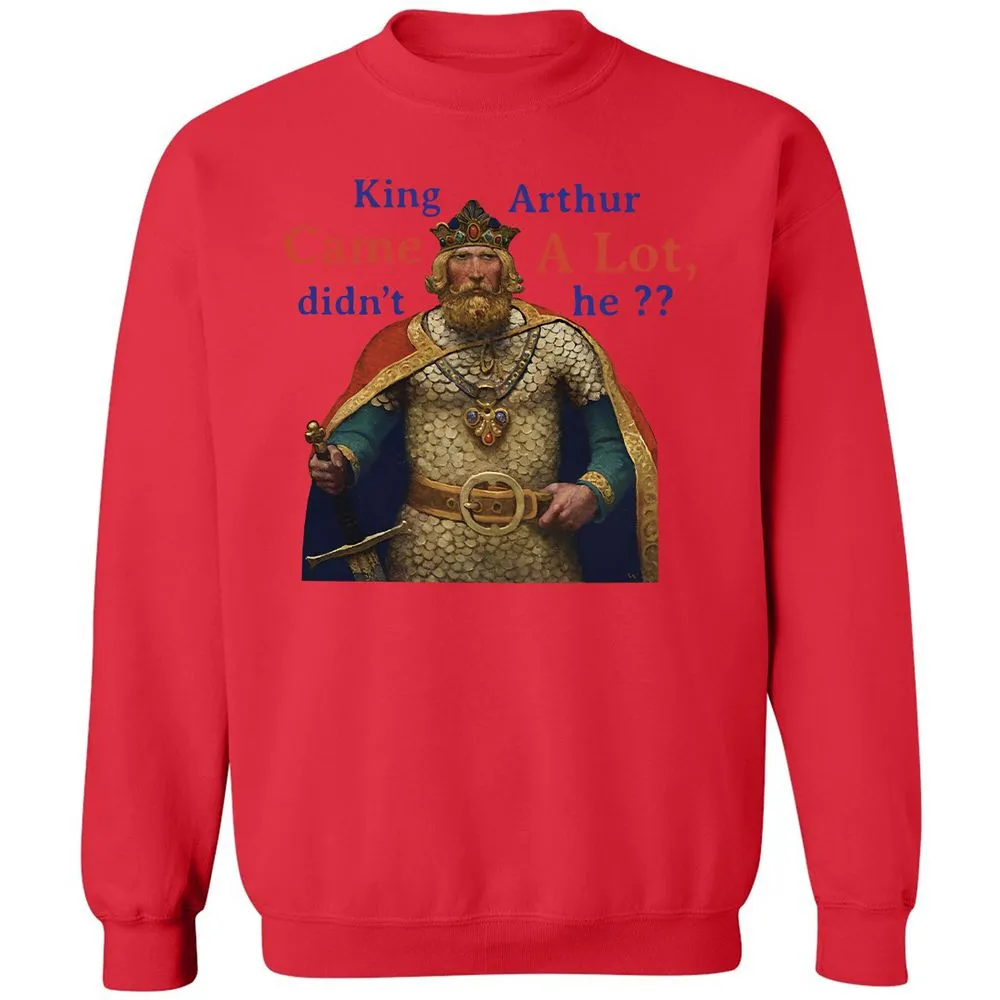 King Arthur Came a Lot - Red - 5