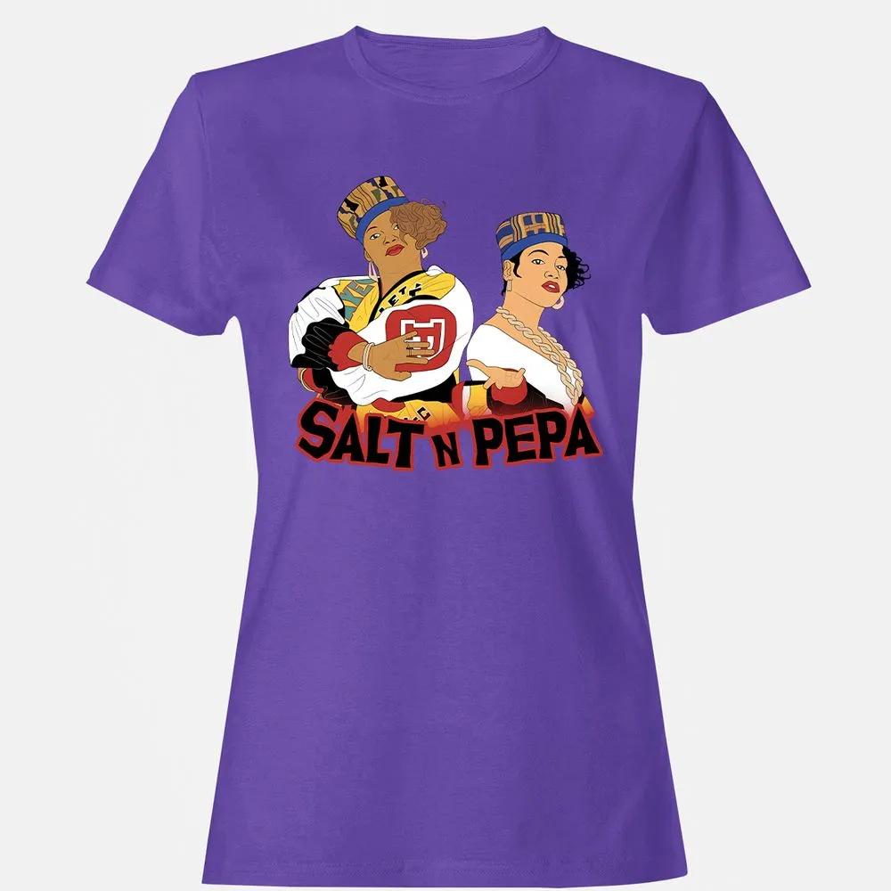 Women's T-Shirt - White - Purple - 12