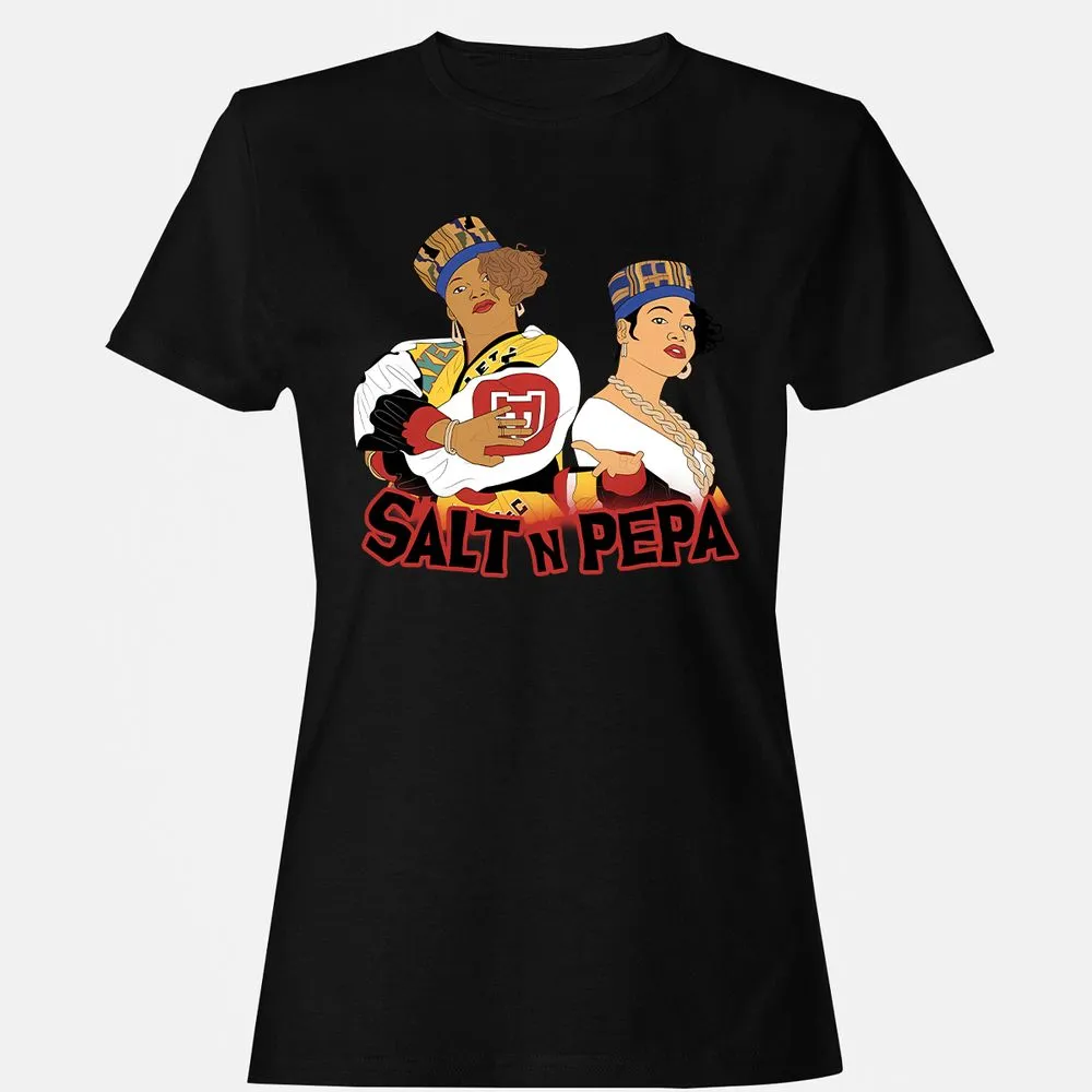 Women's T-Shirt - White - Black - 16