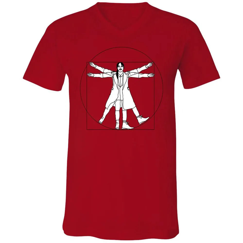 Vitruvian Philomena Cunk - Cunk on Earth - Red - 3