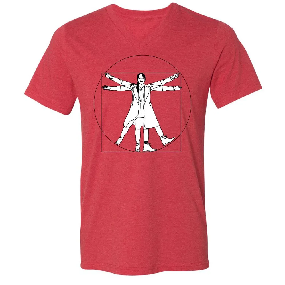 Vitruvian Philomena Cunk - Cunk on Earth - Heather Red - 5