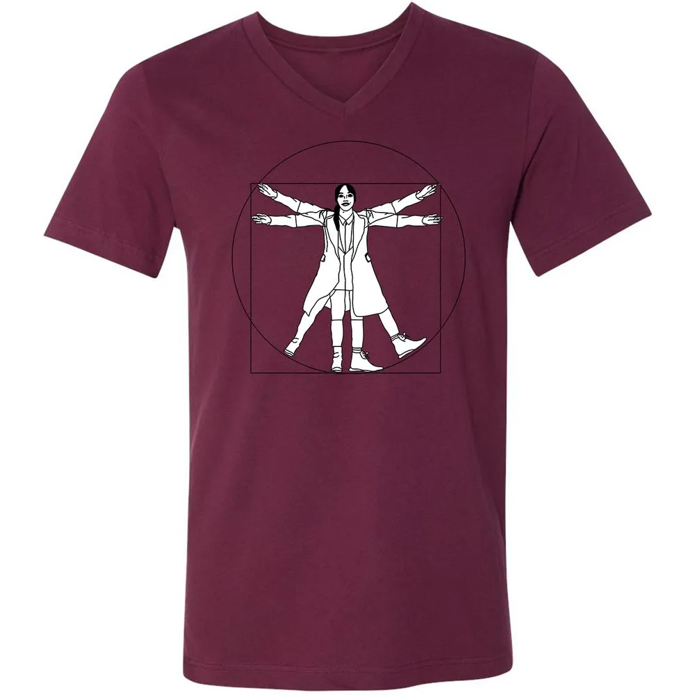 Vitruvian Philomena Cunk - Cunk on Earth - Maroon - 6