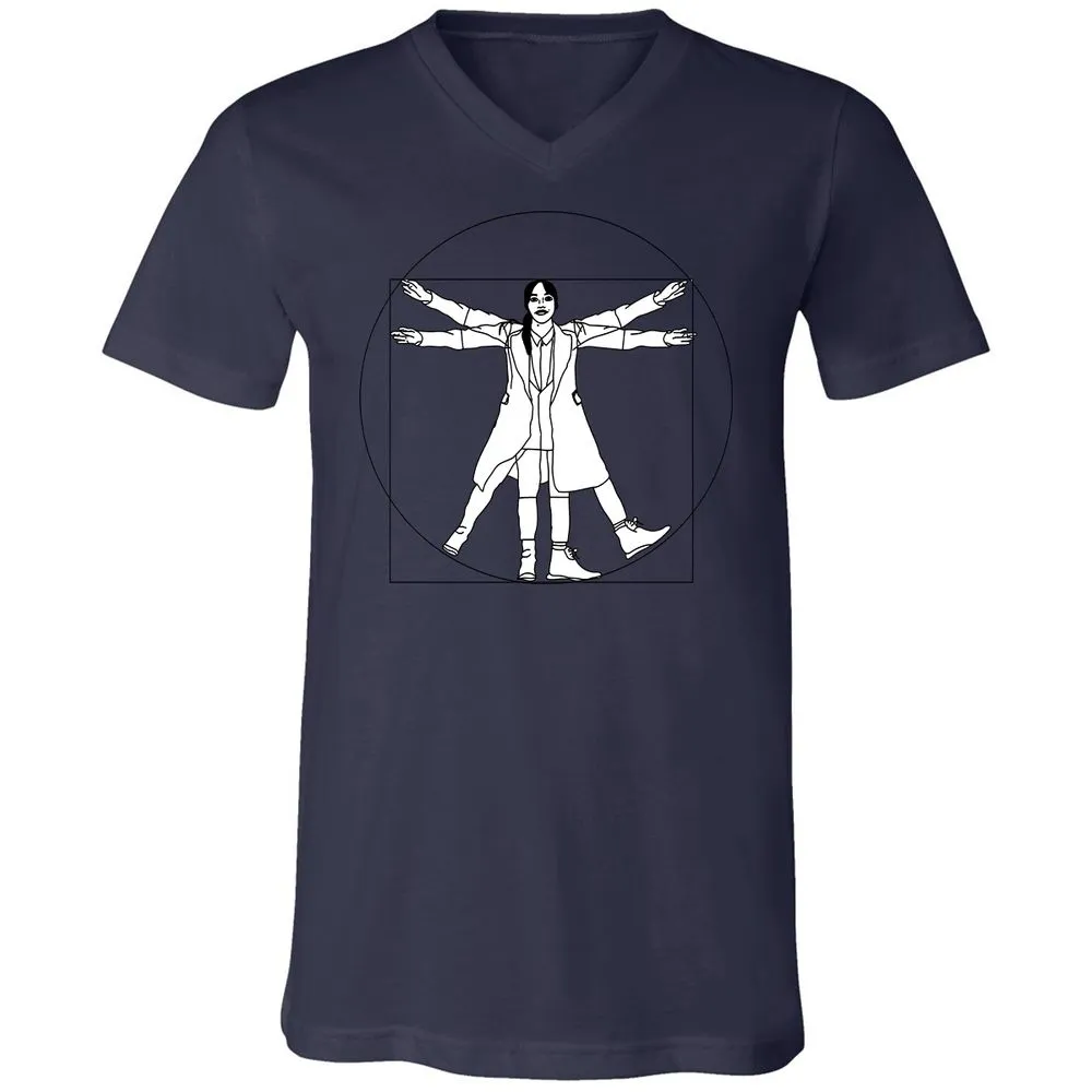 Vitruvian Philomena Cunk - Cunk on Earth - Navy - 9