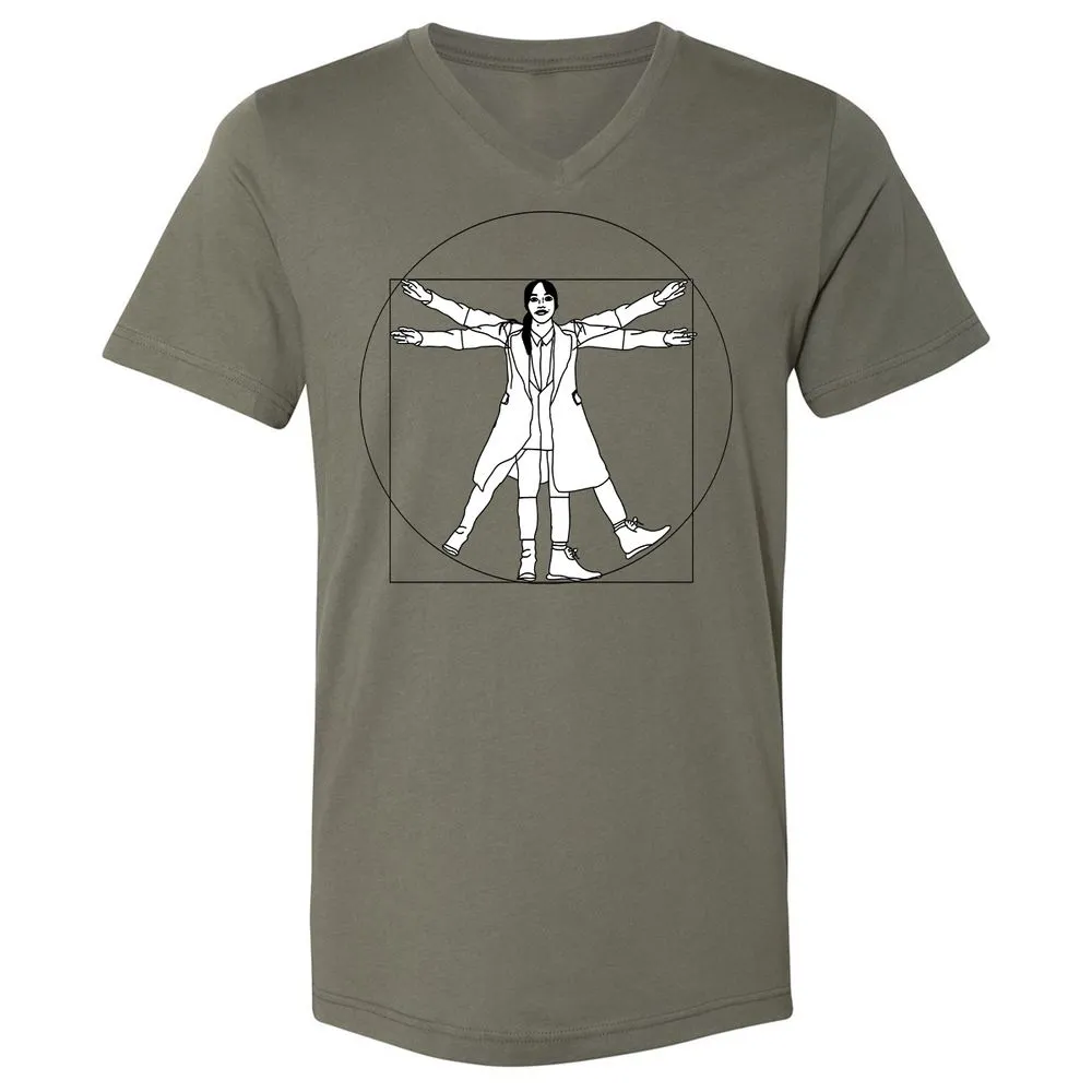 Vitruvian Philomena Cunk - Cunk on Earth - Military Green - 10