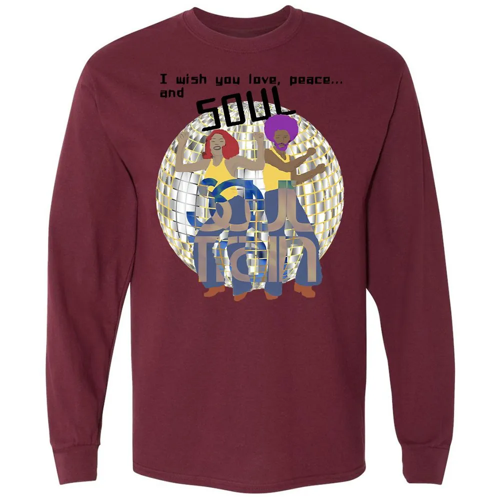 Long Sleeve T-Shirt - VNC8R41G - Maroon - 11