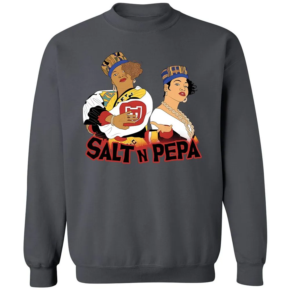 Classic Unisex Sweatshirt - White - Charcoal - 7