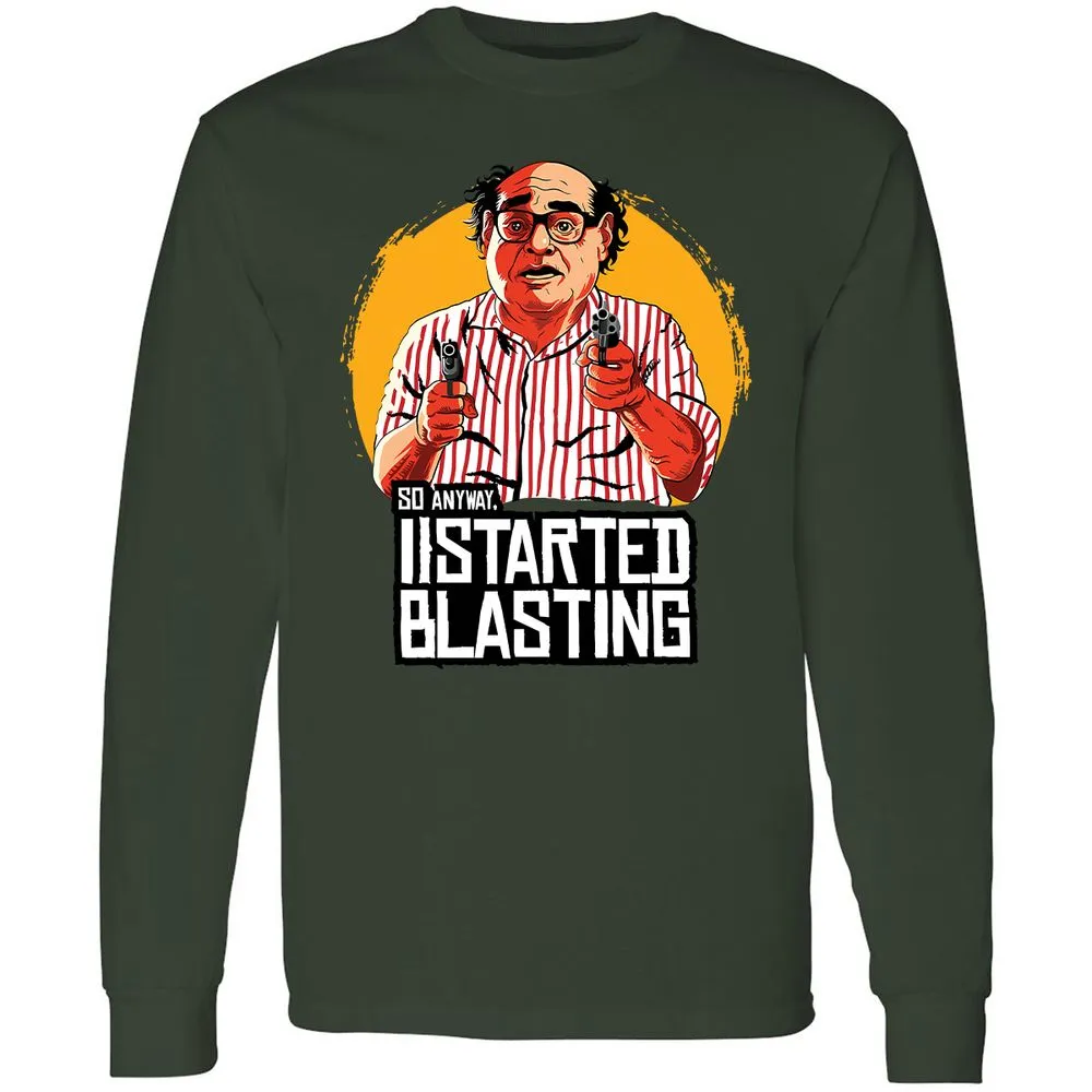 Long Sleeve T-Shirt - D3Y4KWHA - Forest Green - 8