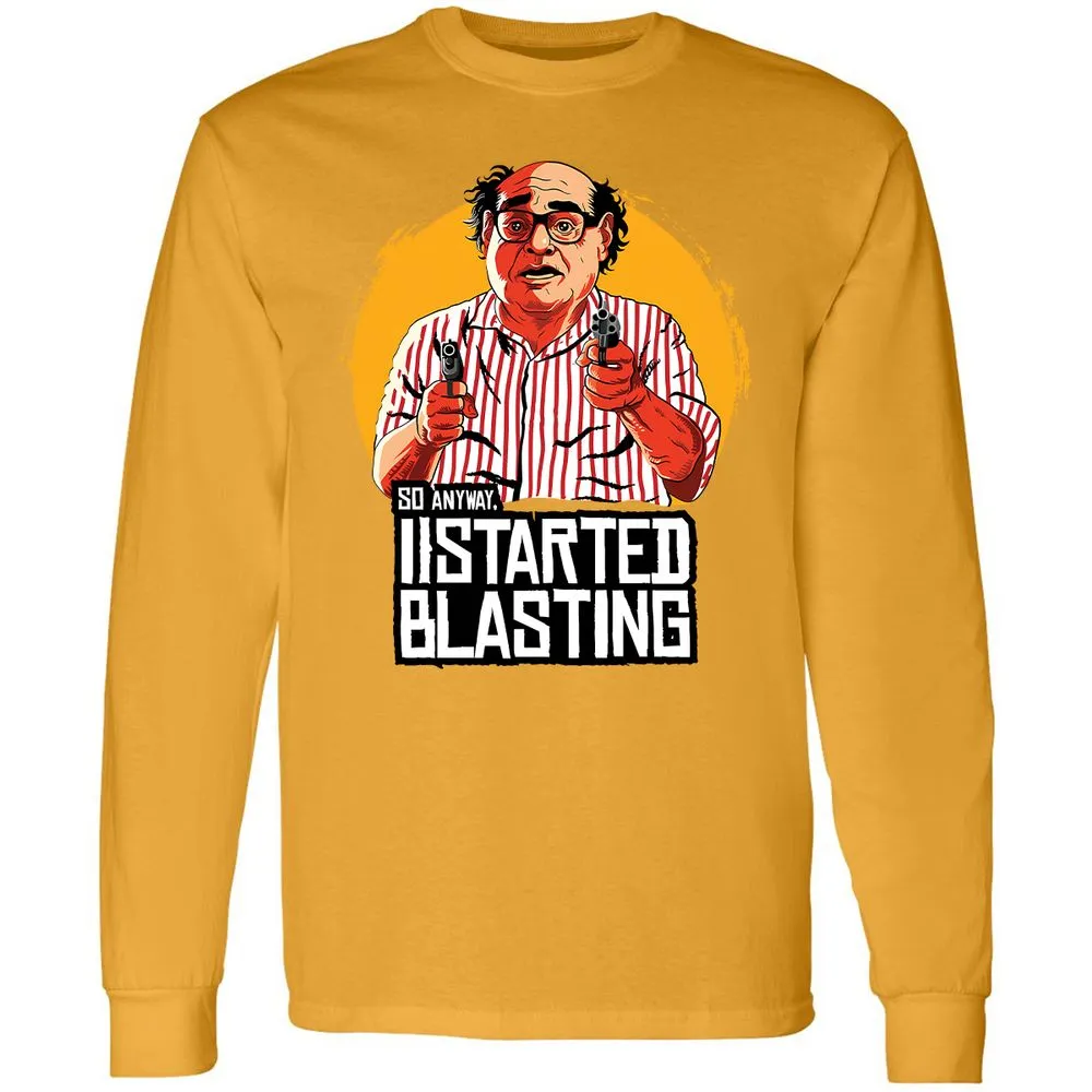 Long Sleeve T-Shirt - D3Y4KWHA - Gold - 9