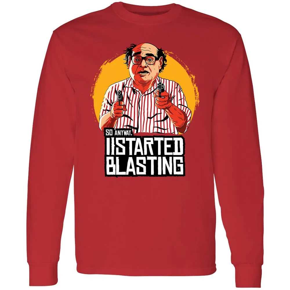 Long Sleeve T-Shirt - D3Y4KWHA - Red - 14