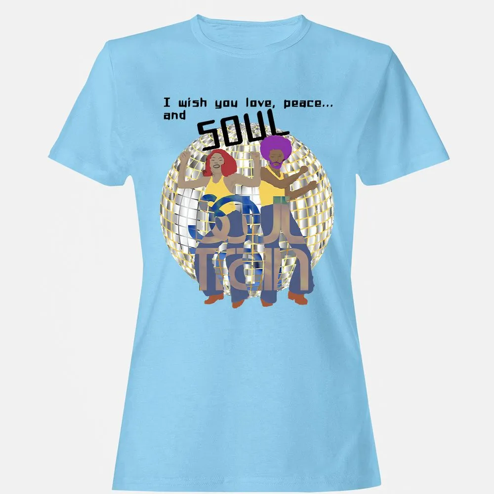 Women's T-Shirt - A87SD3GN - Light Blue - 8