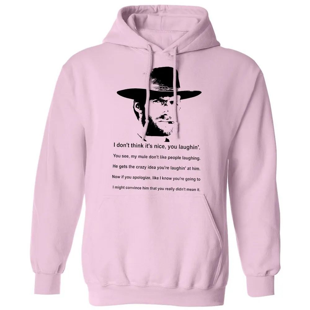 Clint Eastwood Mule Quote - Light Pink - 3
