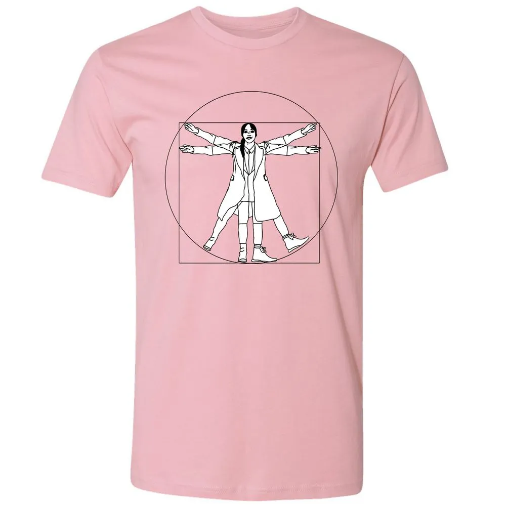 Vitruvian Philomena Cunk - Cunk on Earth - Light Pink - 3