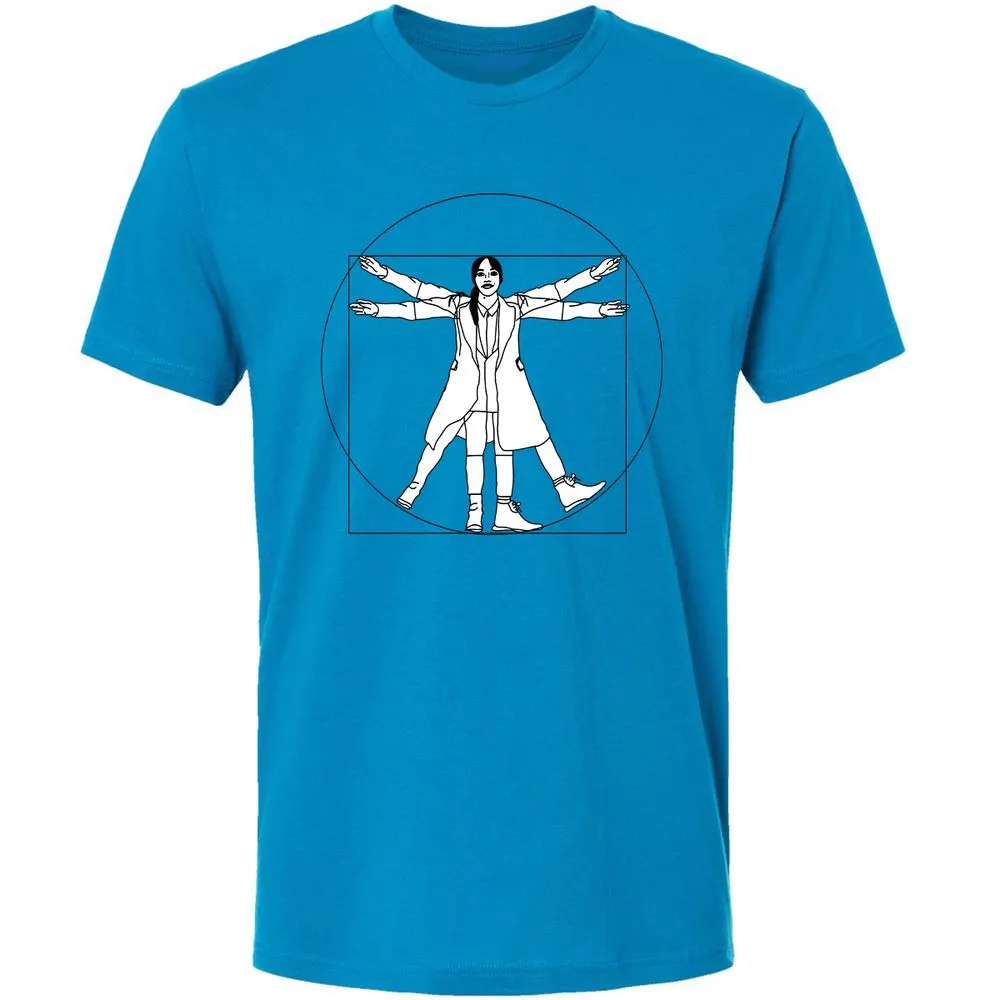 Vitruvian Philomena Cunk - Cunk on Earth - Turquoise - 4