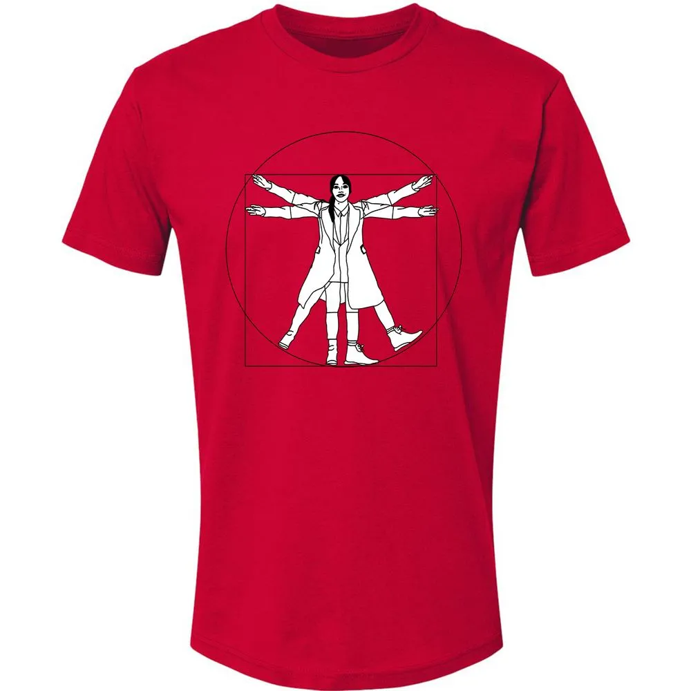 Vitruvian Philomena Cunk - Cunk on Earth - Red - 6