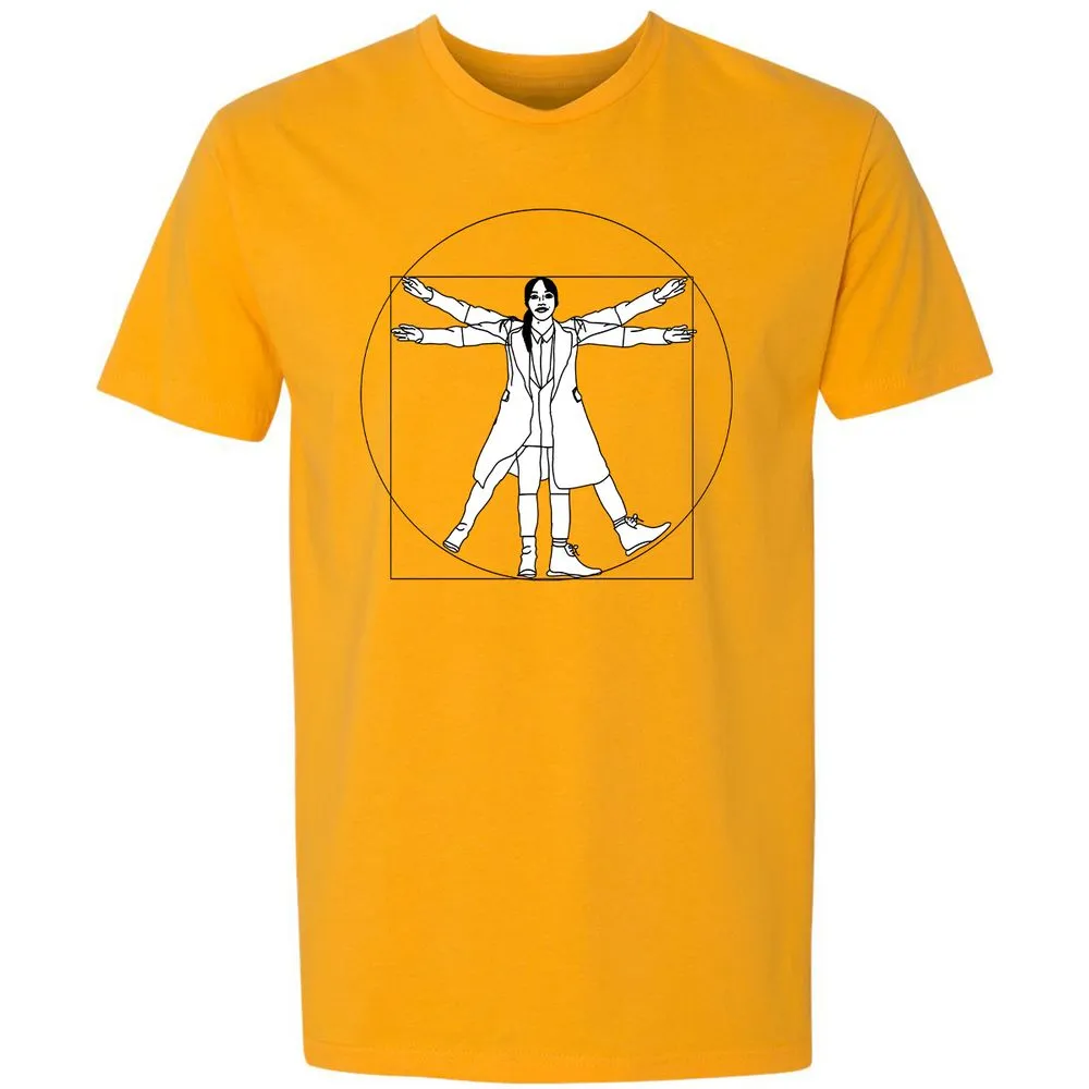 Vitruvian Philomena Cunk - Cunk on Earth - Gold - 12