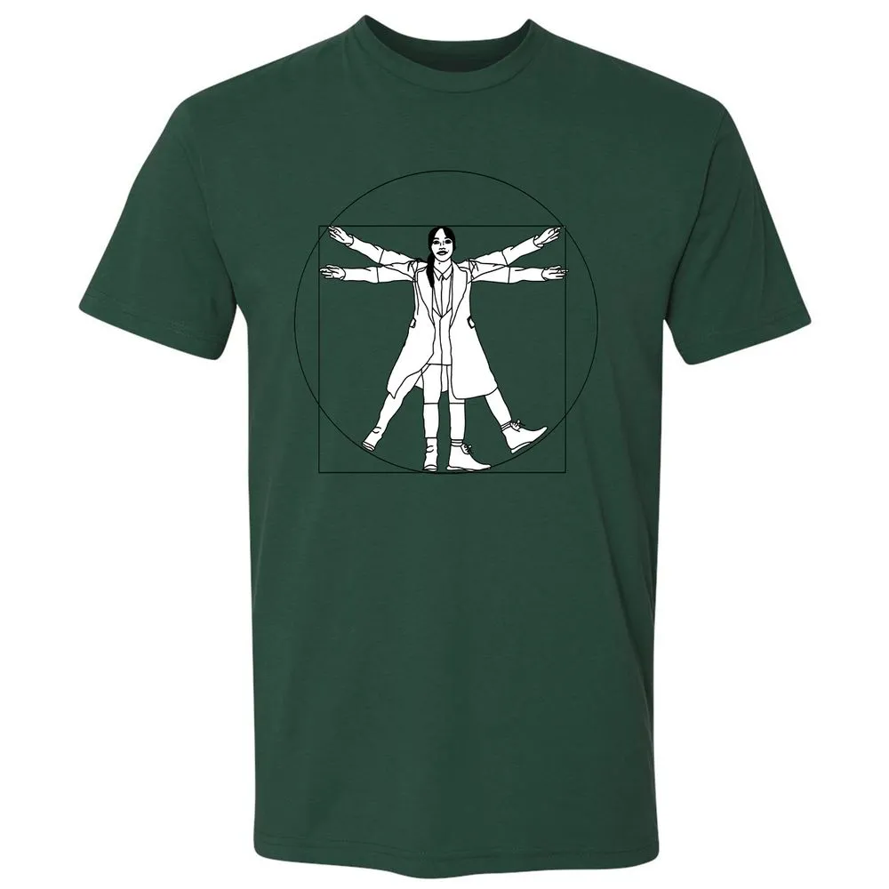Vitruvian Philomena Cunk - Cunk on Earth - Forest Green - 13