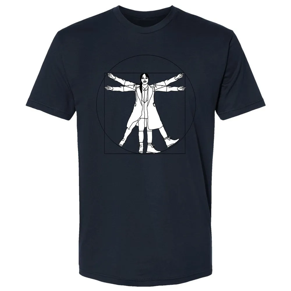Vitruvian Philomena Cunk - Cunk on Earth - Midnight Navy - 14