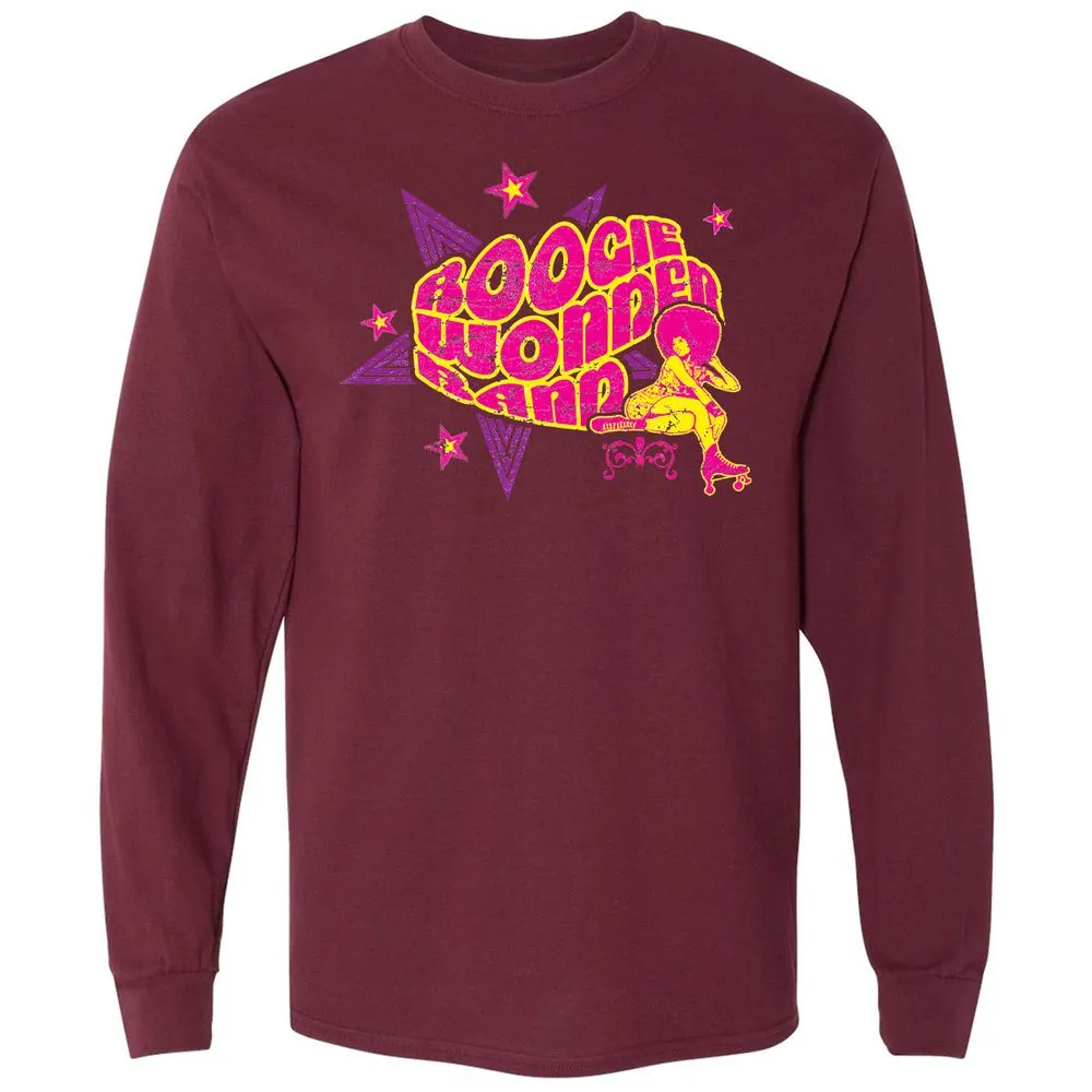 Long Sleeve T-Shirt - 9JTJ7B5F - Maroon - 11