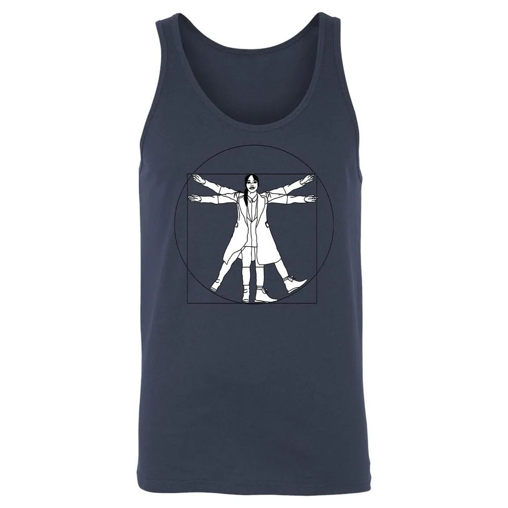 Vitruvian Philomena Cunk - Cunk on Earth - Navy - 8