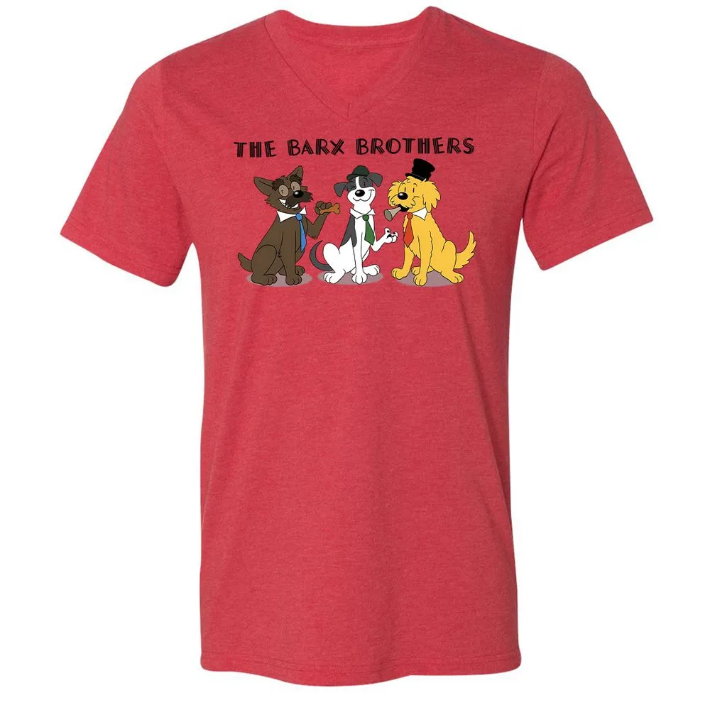 The Barx Bros - Heather Red - 5
