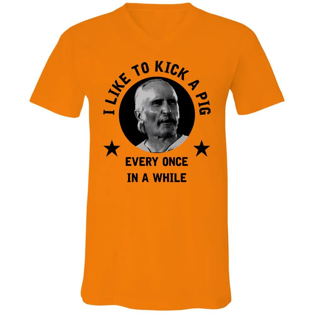 I like to kick a pig - Orange - 11